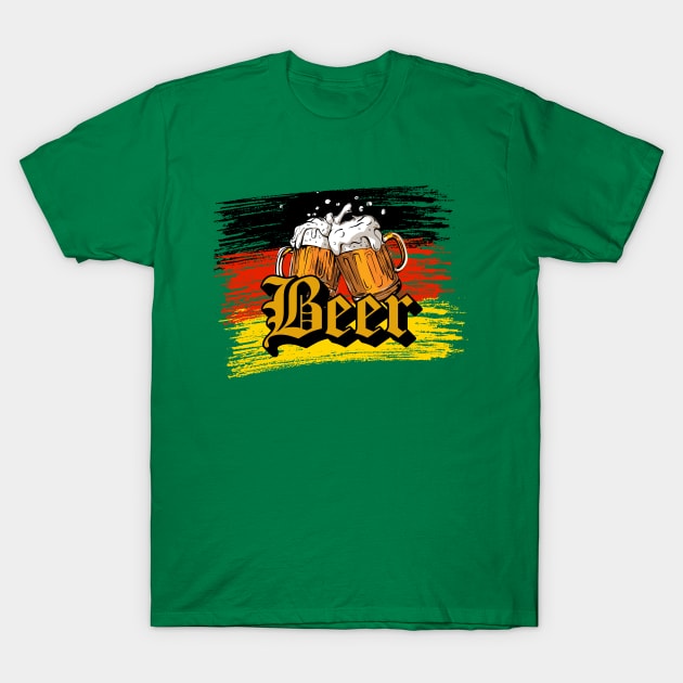 German beer T-Shirt by Goddamn10